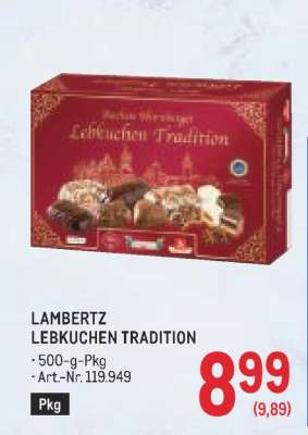 LAMBERTZ LEBKUCHEN TRADITION