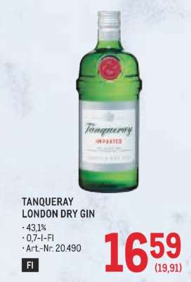 Tanqueray London Dry Gin
