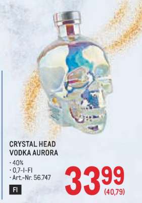 Crystal Head Vodka Aurora