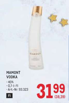 Mamont Vodka