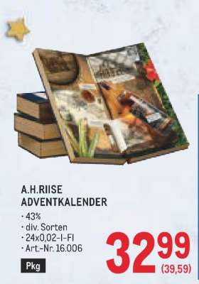 A.H.RIISE ADVENTKALENDER