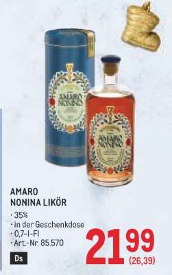 AMARO NONINA LIKÖR
