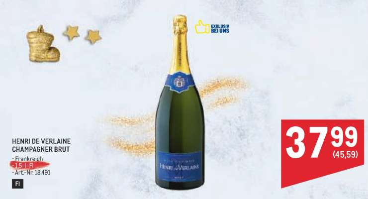 Henri de Verlaine Champagner Brut