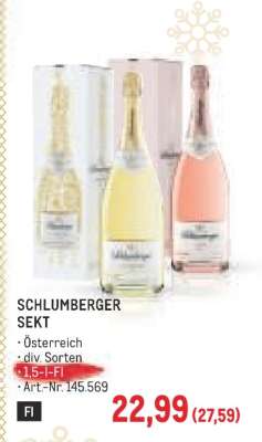 Schlumberger Sekt