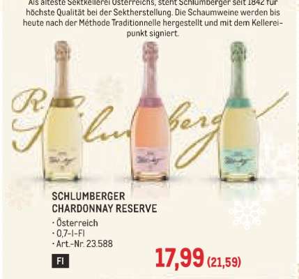 SCHLUMBERGER CHARDONNAY RESERVE