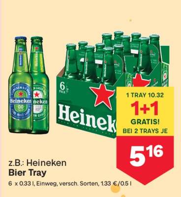 Heineken Bier Tray