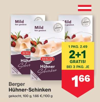 Berger Hühner-Schinken