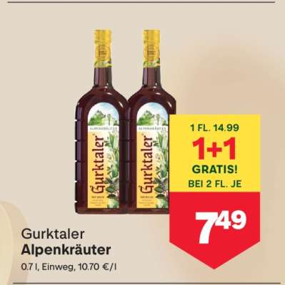 GURKTALER ALPENKRÄUTER