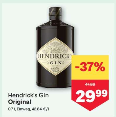 Hendrick's Gin Original