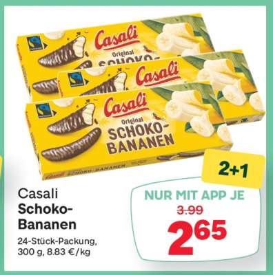 Casali Schoko-bananen
