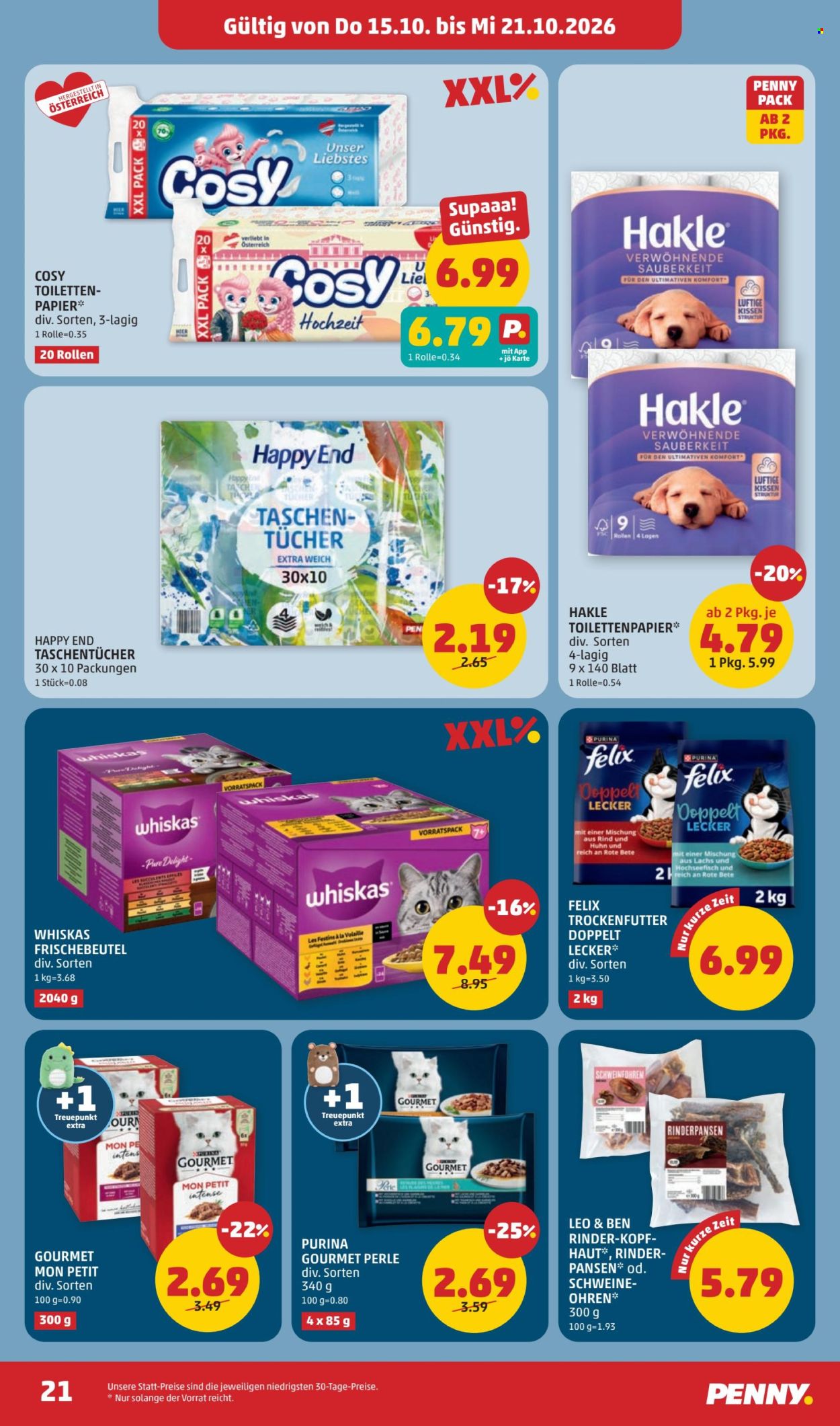 Angebote Penny - 15.10.2026 - 21.10.2026. Seite 21