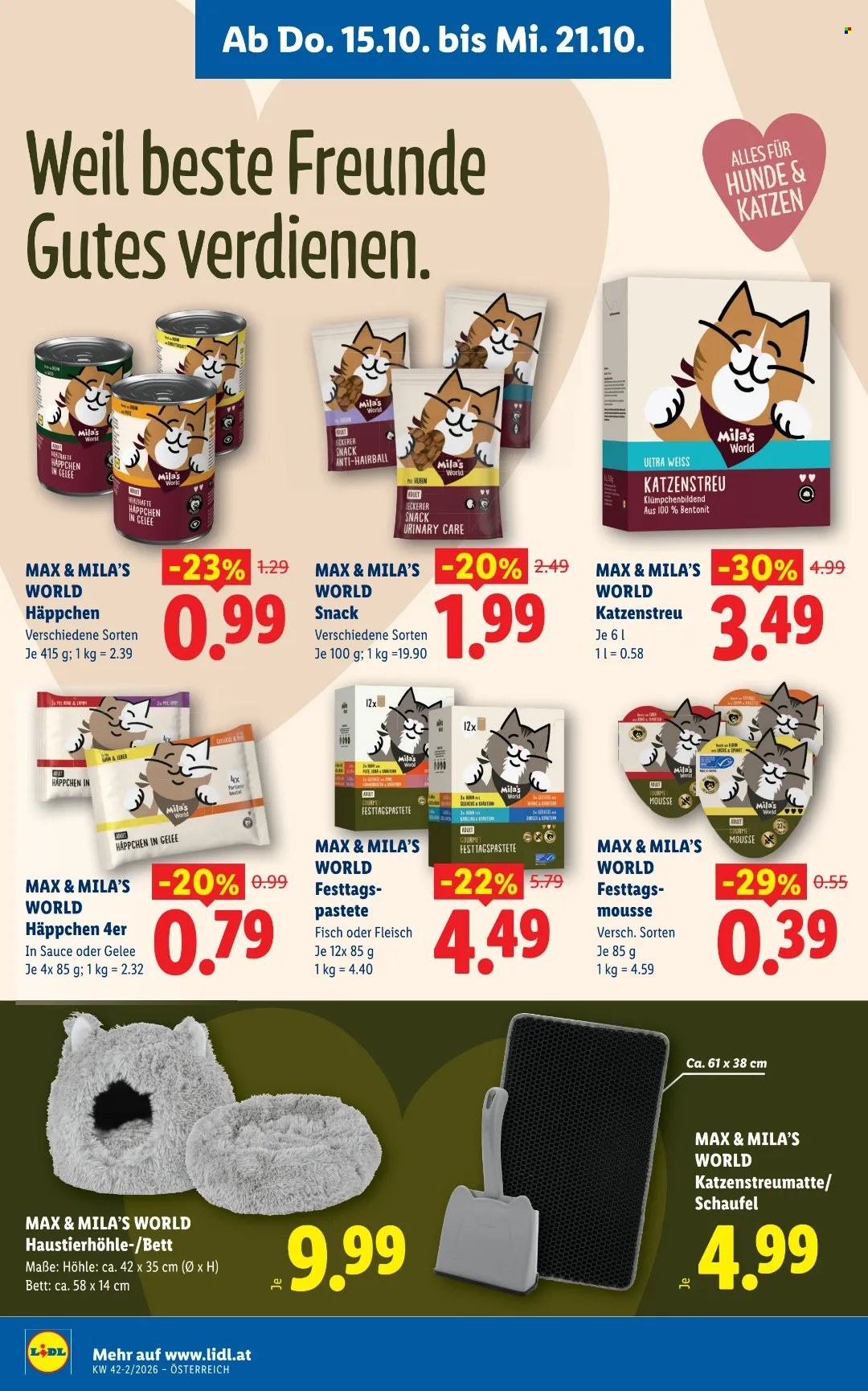 Leták Lidl - 15.10.2026 - 21.10.2026. Strana 2