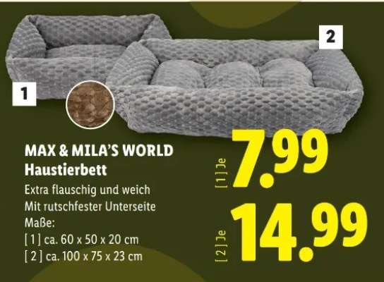MAX & MILA’S WORLD Haustierbett