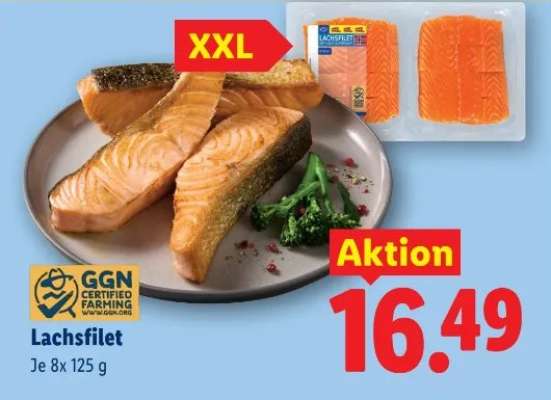 Lachsfilet