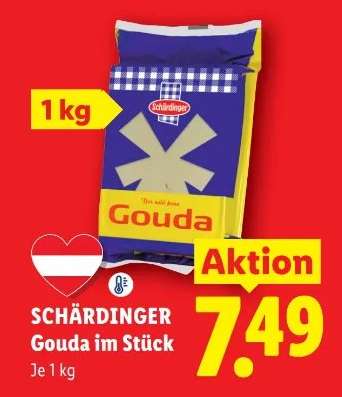 Schärdinger Gouda im Stück