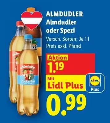 ALMDUDLER Almdudler oder Spezi