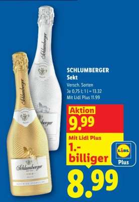 Schlumberger Sekt