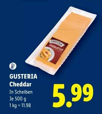 GUSTERIA CHEDDAR