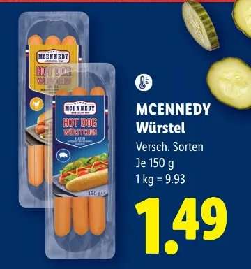 MCENNEDY Würstel