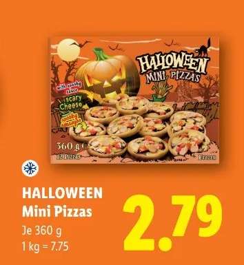 Halloween Mini Pizzas