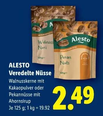 ALESTO Veredelte Nüsse