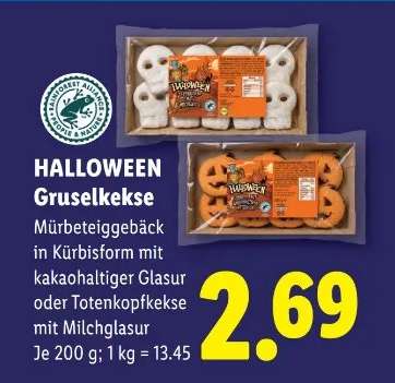 HALLOWEEN Gruselkekse