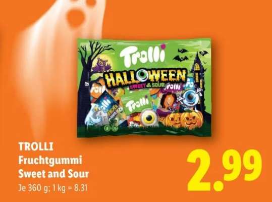 TROLLI Fruchtgummi Sweet and Sour