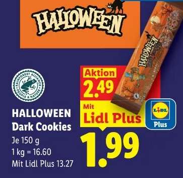 HALLOWEEN Dark Cookies