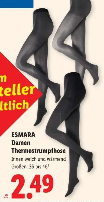ESMARA Damen Thermostrumpfhose