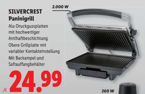 SILVERCREST Paninigrill