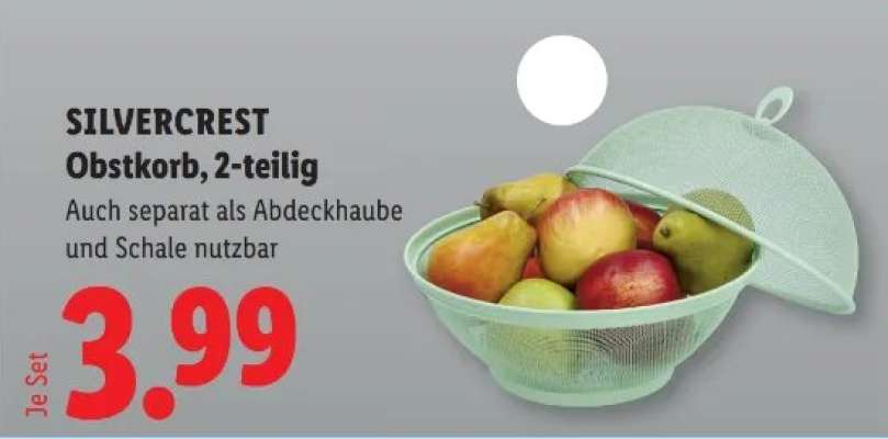 SILVERCREST Obstkorb, 2-teilig
