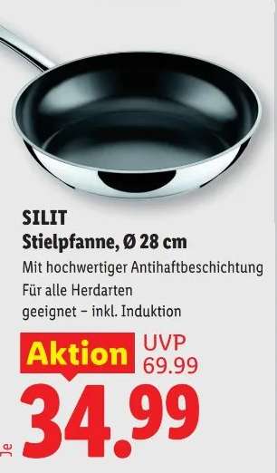 SILIT Stielpfanne, Ø 28 cm