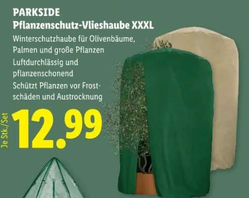 PARKSIDE Pflanzenschutz-Vlieshaube XXXL