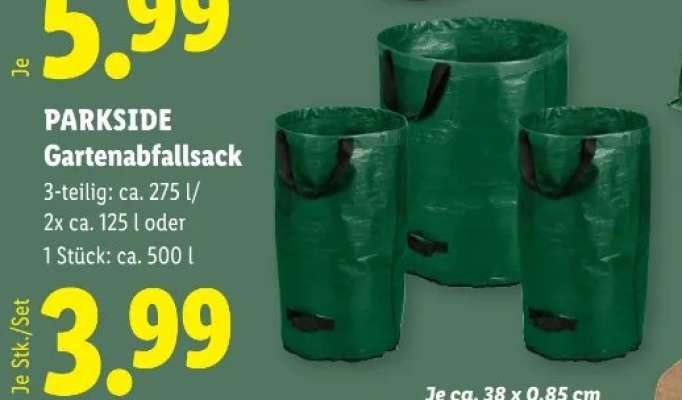 PARKSIDE Gartenabfallsack