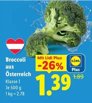 Broccoli aus Österreich