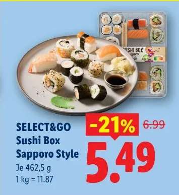 SELECT&GO Sushi Box Sapporo Style