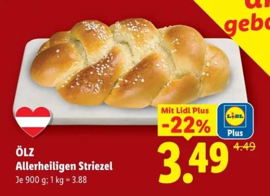 ÖLZ Allerheiligen Striezel