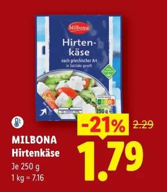 Milbona Hirtenkäse
