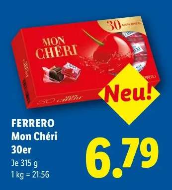 Ferrero Mon Chéri 30er