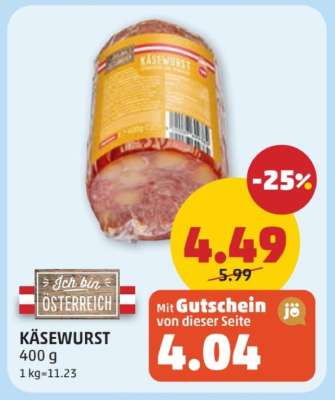 Käsewurst