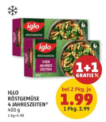 Iglo Röstgemüse 4 Jahreszeiten