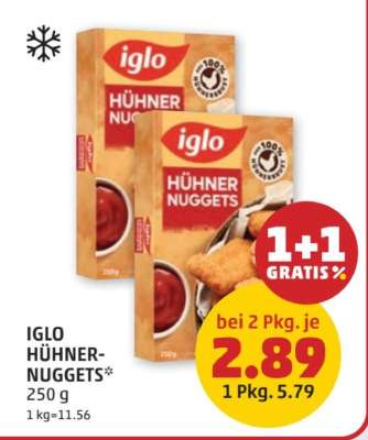 Iglo Hühner Nuggets