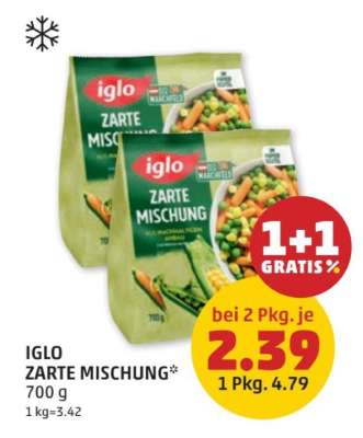 IGLO ZARTE MISCHUNG