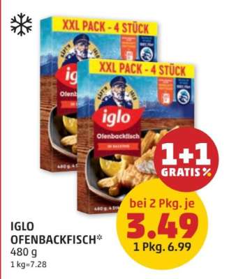 Iglo Ofenbackfisch