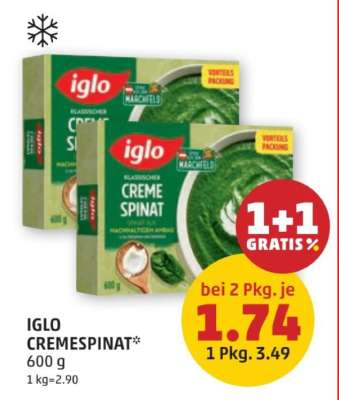 Iglo Cremespinat
