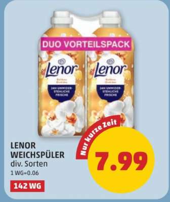 Lenor Weichspüler