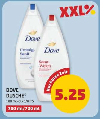 DOVE DUSCHE
