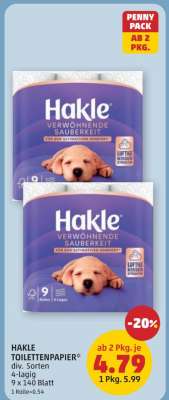 Hakle Toilettenpapier