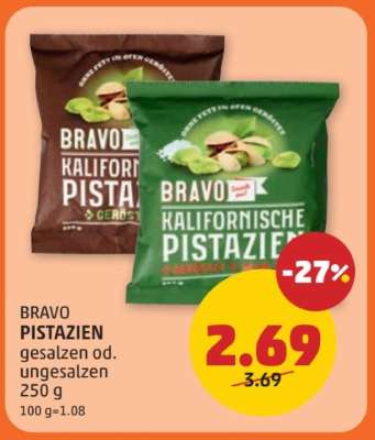 BRAVO PISTAZIEN
