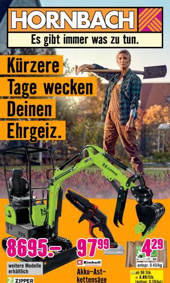 Angebote Hornbach - 12.10.2026 - 7.11.2026.